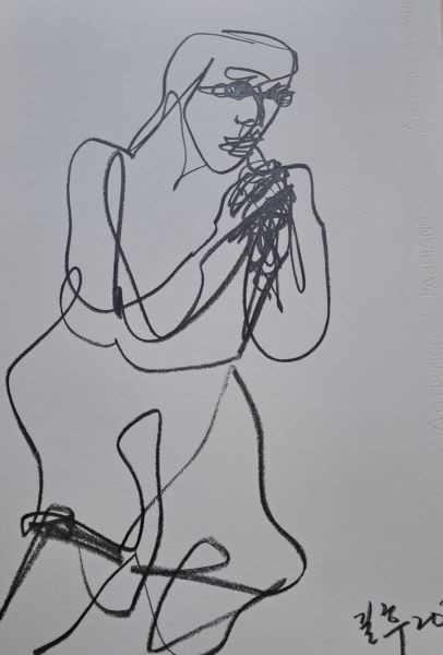 [2024] Untitled, Graphite on paper, Size Unknown